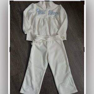 Old Navy girls fleece outfit